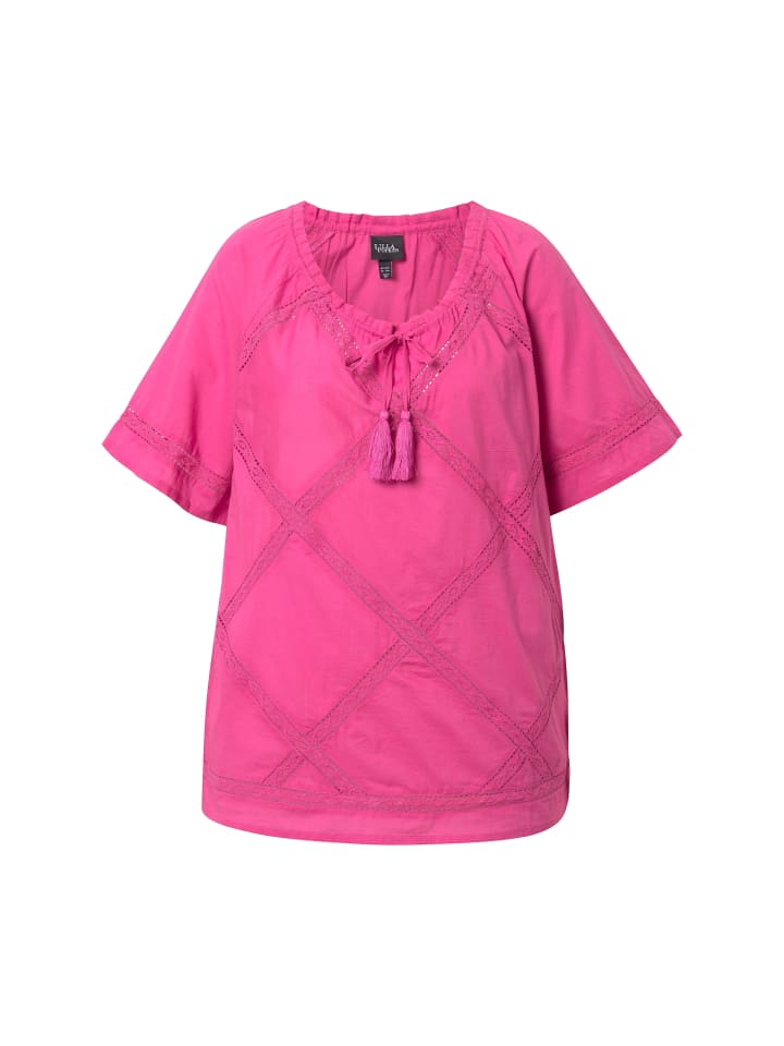 Туника Ulla Popken, цвет kräftiges pink
Туника Ulla Popken, цвет kräftiges pink