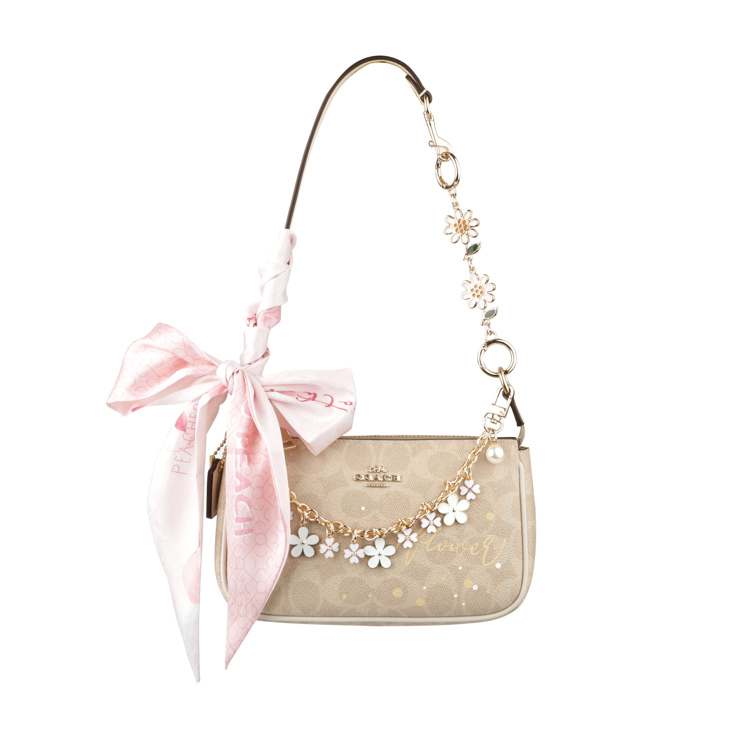 COACH Нолита Канвас Женская Сумка через плечо Песок и Белый Мел, Dream Pink Butterfly
COACH Нолита Канвас Женская Сумка через плечо Песок и Белый Мел, Dream Pink Butterfly