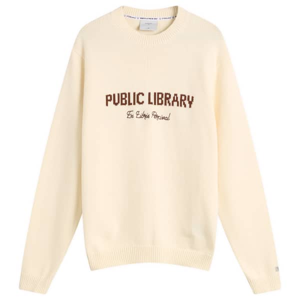 Вязаный свитер для публичной библиотеки Percival, экрю
Вязаный свитер для публичной библиотеки Percival, экрю