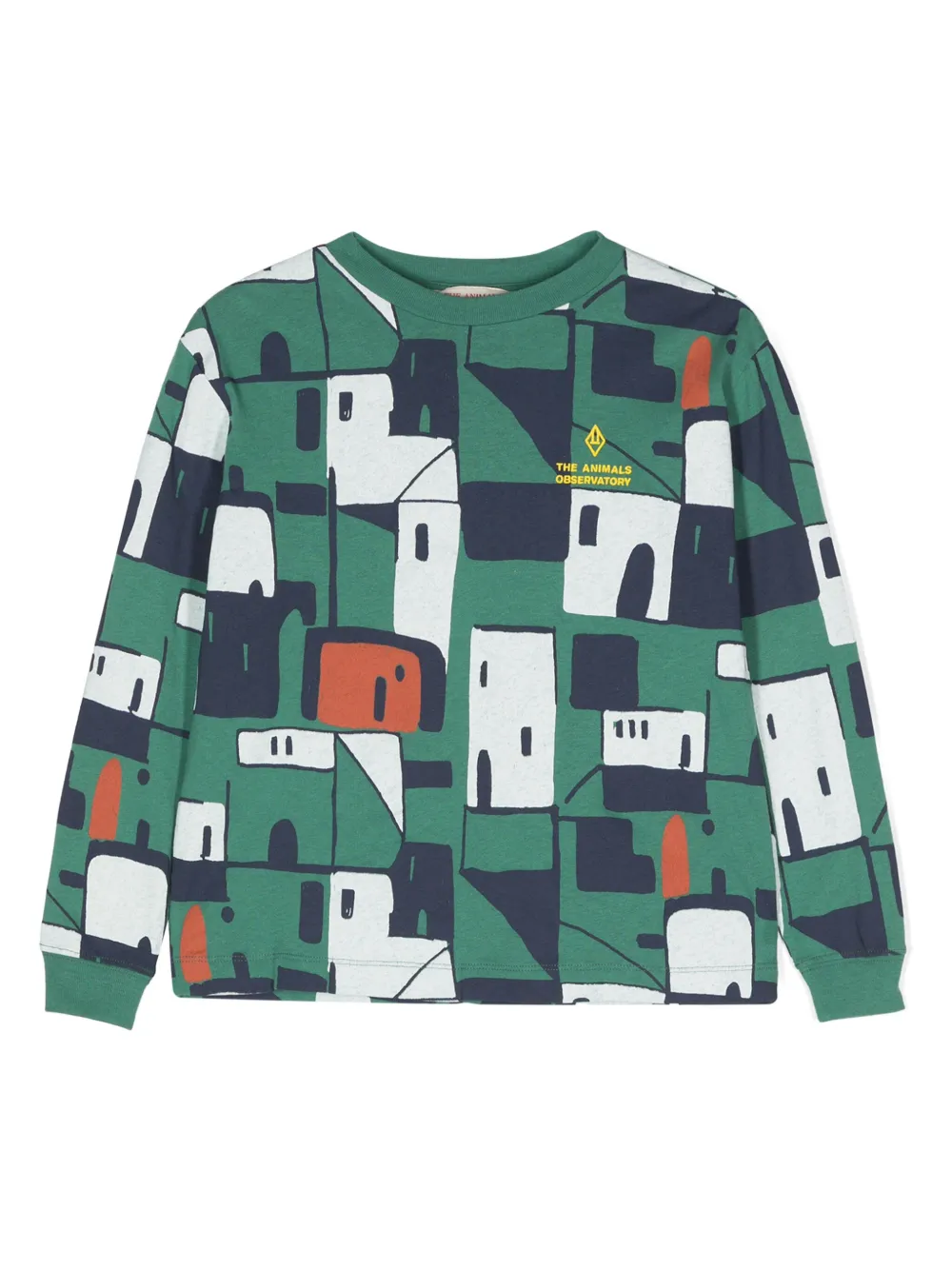 Футболка The Houses с вышитым логотипом The Animals Observatory, зеленый
Футболка The Houses с вышитым логотипом The Animals Observatory, зеленый