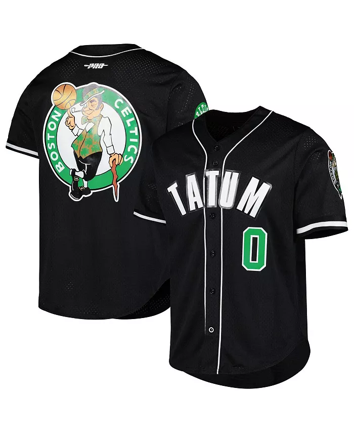 Мужская бейсбольная рубашка на пуговицах Jayson Tatum Black Boston Celtics Capsule Player Pro Standard
Мужская бейсбольная рубашка на пуговицах Jayson Tatum Black Boston Celtics Capsule Player Pro Standard