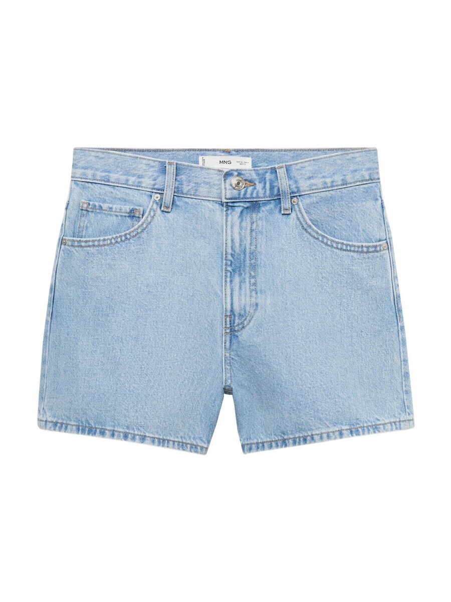 Джинсовые шорты MANGO Regular Jeans Zoe, синий деним 
Джинсовые шорты MANGO Regular Jeans Zoe, синий деним
