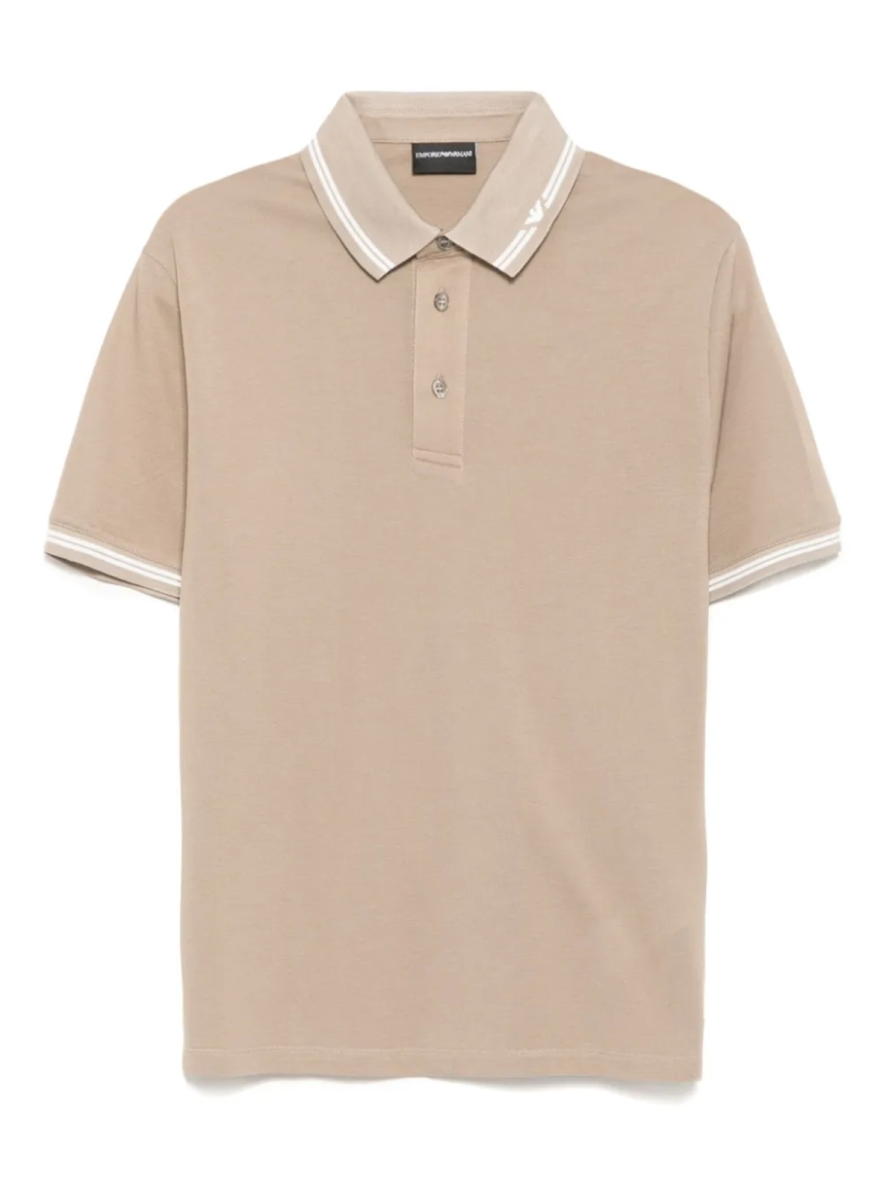 Рубашка поло из ткани пике Emporio Armani, коричневый
Рубашка поло из ткани пике Emporio Armani, коричневый