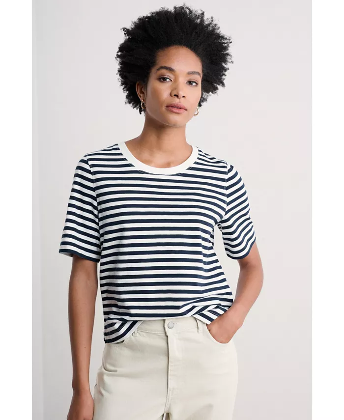 Женская футболка Copseland в полоску Seasalt Cornwall, белый
Женская футболка Copseland в полоску Seasalt Cornwall, белый