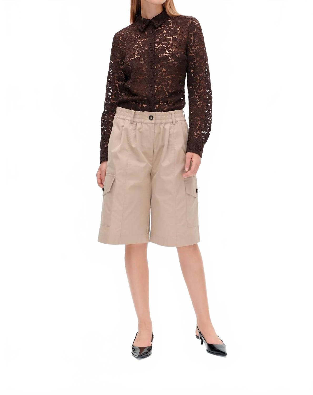 Неето Тканевые шорты в цвете саванна BAUM UND PFERDGARTEN, Savannah Tan
Неето Тканевые шорты в цвете саванна BAUM UND PFERDGARTEN, Savannah Tan