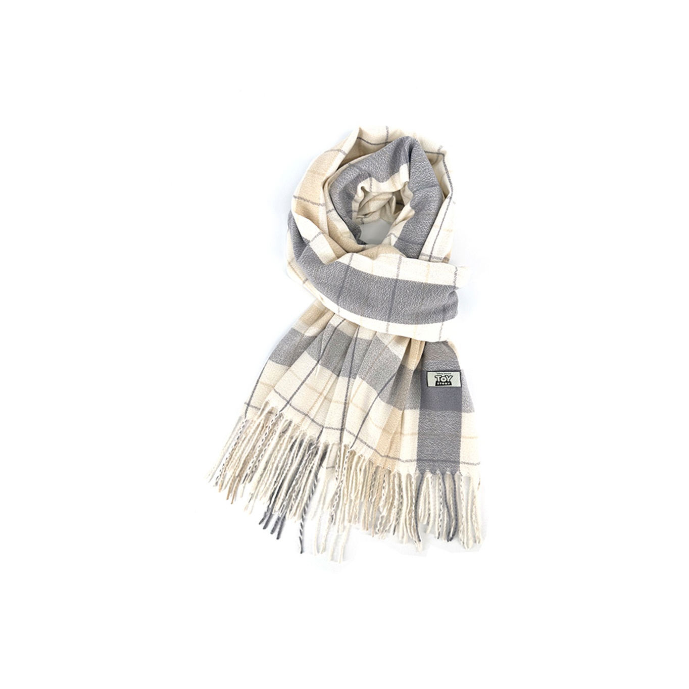 Disney Вязаный шарф унисекс, Ecru 
Disney Вязаный шарф унисекс, Ecru