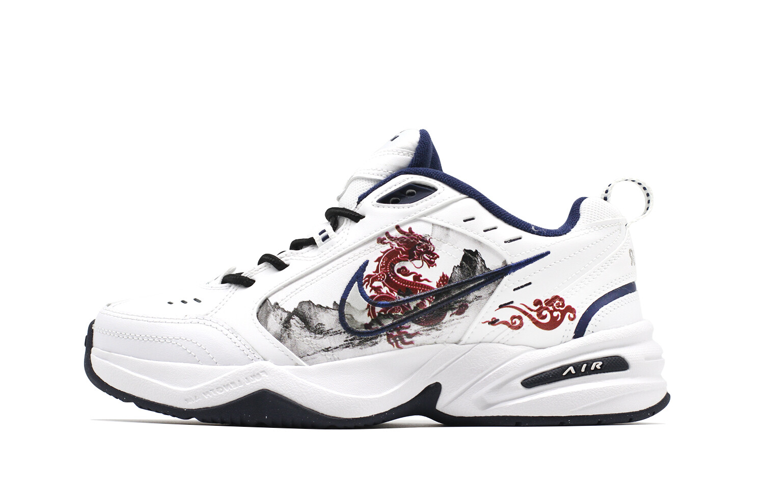 Кроссовки Nike Air Monarch 4 Chunky Sneakers Unisex Low-top White/Black/Red, черный/оранжевый
Кроссовки Nike Air Monarch 4 Chunky Sneakers Unisex Low-top White/Black/Red, черный/оранжевый