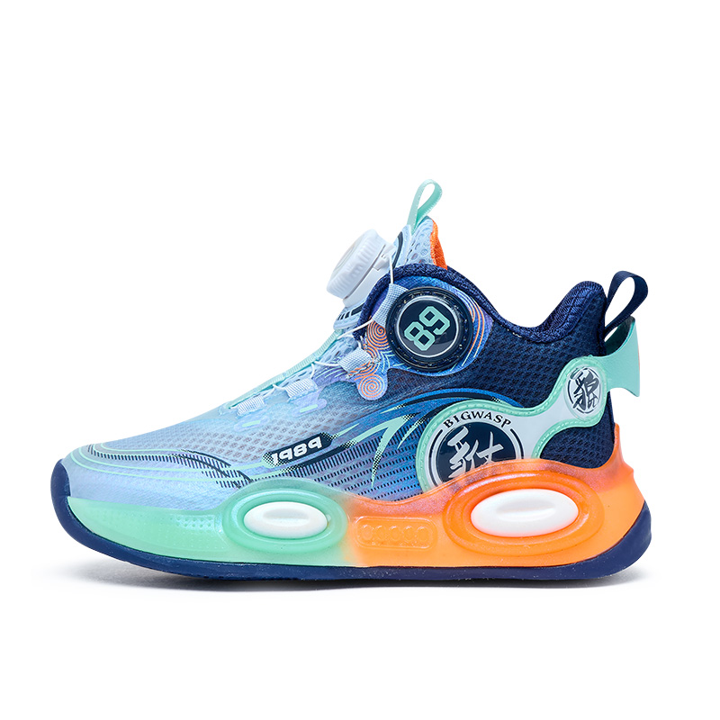Детские баскетбольные кроссовки с противоскользящим покрытием и амортизаторами, низкие BIG WASP, синий
Детские баскетбольные кроссовки с противоскользящим покрытием и амортизаторами, низкие BIG WASP, синий