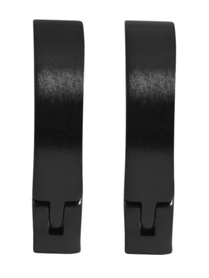 Adeliás Серьги унисекс - серьги-кольца на шарнирах из нержавеющей стали черного цвета
Adeliás Серьги унисекс - серьги-кольца на шарнирах из нержавеющей стали черного цвета