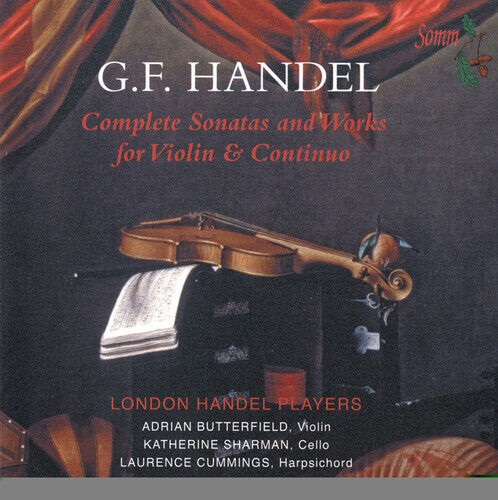 CD диск Handel / Butterfield / Sharman: Handel Violin Sonatas
CD диск Handel / Butterfield / Sharman: Handel Violin Sonatas