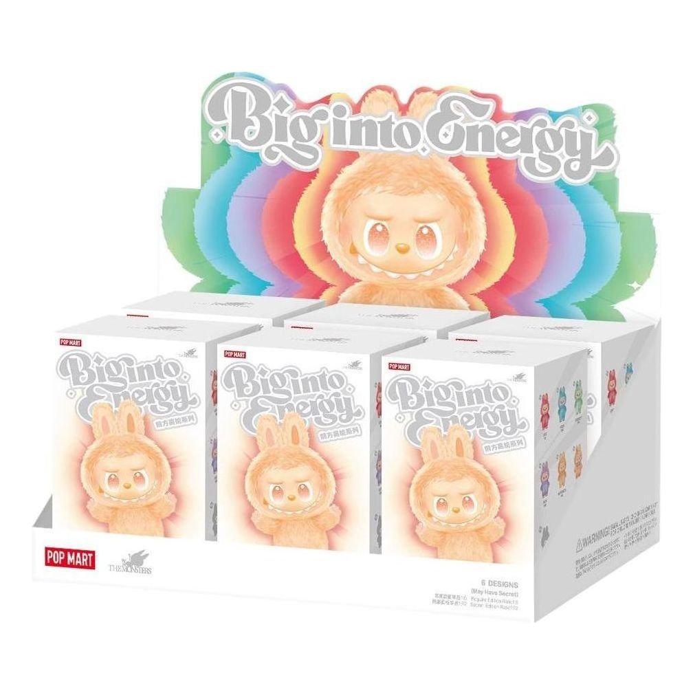Лабубу Pop Mart The Monsters Labubu 3.0 Big into Energy Pendant Sealed Case (6 Blind Boxes)
Лабубу Pop Mart The Monsters Labubu 3.0 Big into Energy Pendant Sealed Case (6 Blind Boxes)