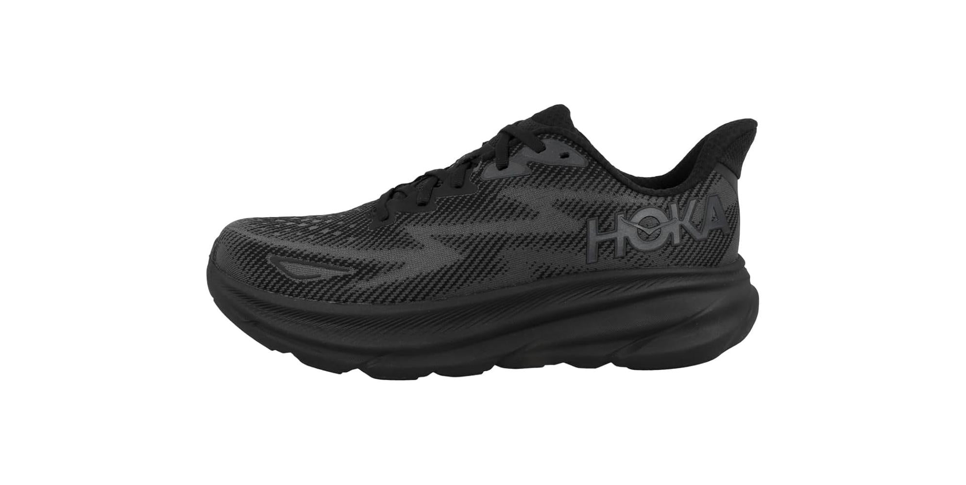 Hoka One Мужские дорожные беговые кроссовки Clifton 9 - Черные
Hoka One Мужские дорожные беговые кроссовки Clifton 9 - Черные