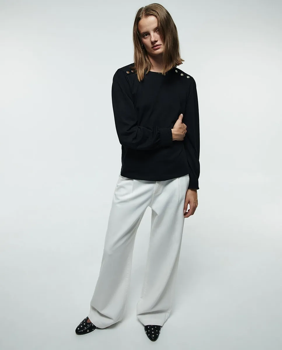 Футболка с пуговицами Sfera, черный
Футболка с пуговицами Sfera, черный