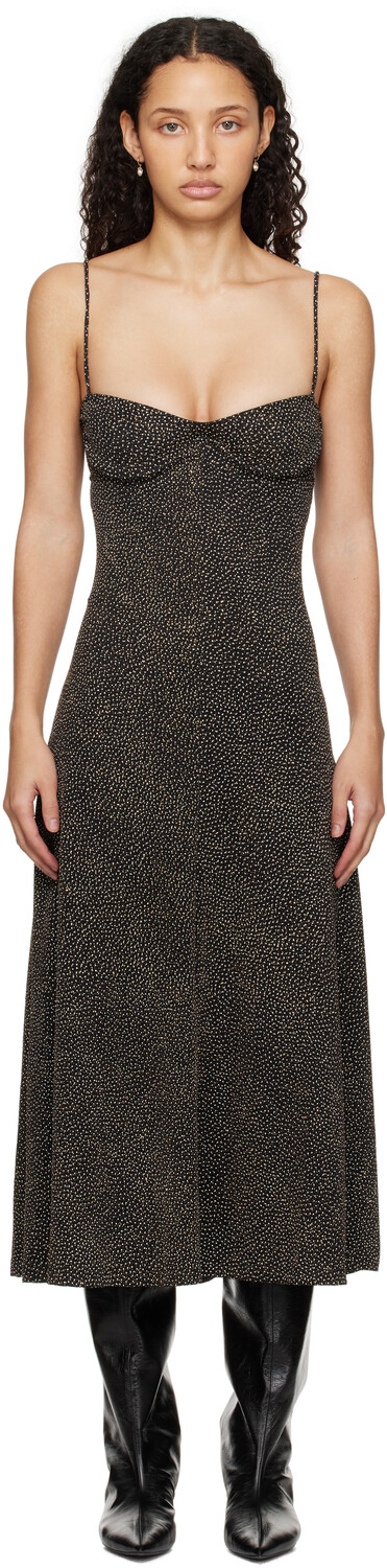 Черное платье миди Ариэль Beaufille
Черное платье миди Ариэль Beaufille