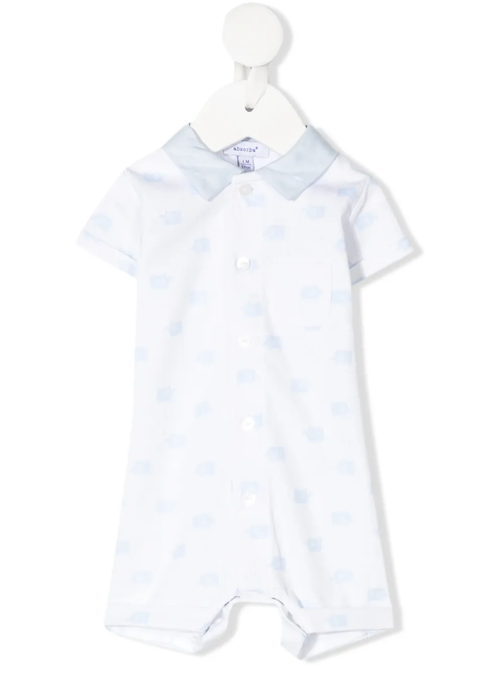 Короткий комбинезон с принтом Absorba, белый
Короткий комбинезон с принтом Absorba, белый
