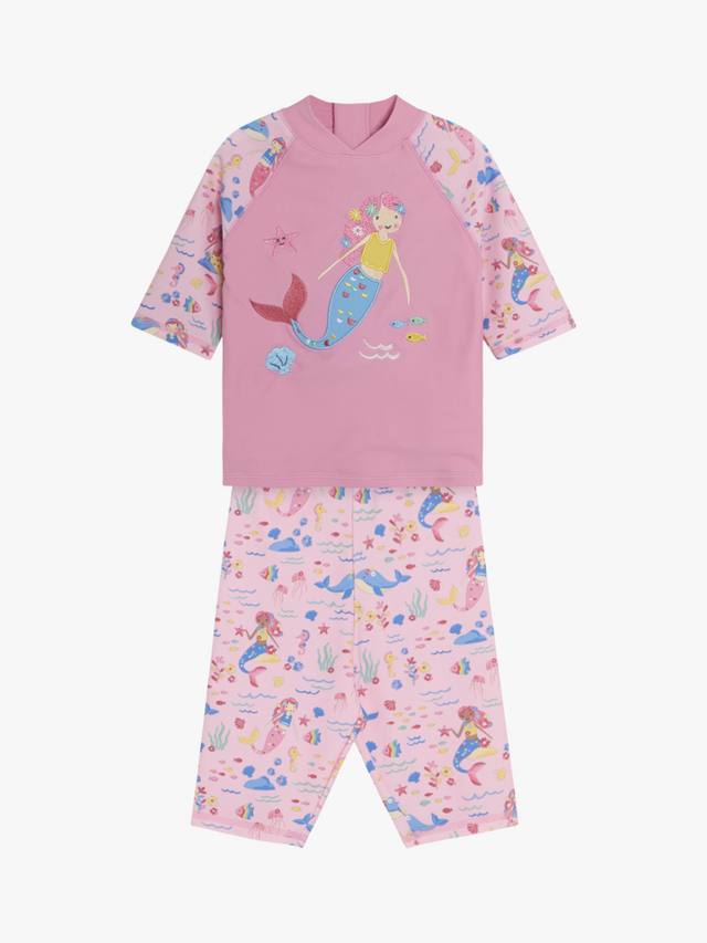 Детский комплект для плавания с топом и шортами в стиле русалки JoJo Maman Bébé, Seaspray
Детский комплект для плавания с топом и шортами в стиле русалки JoJo Maman Bébé, Seaspray