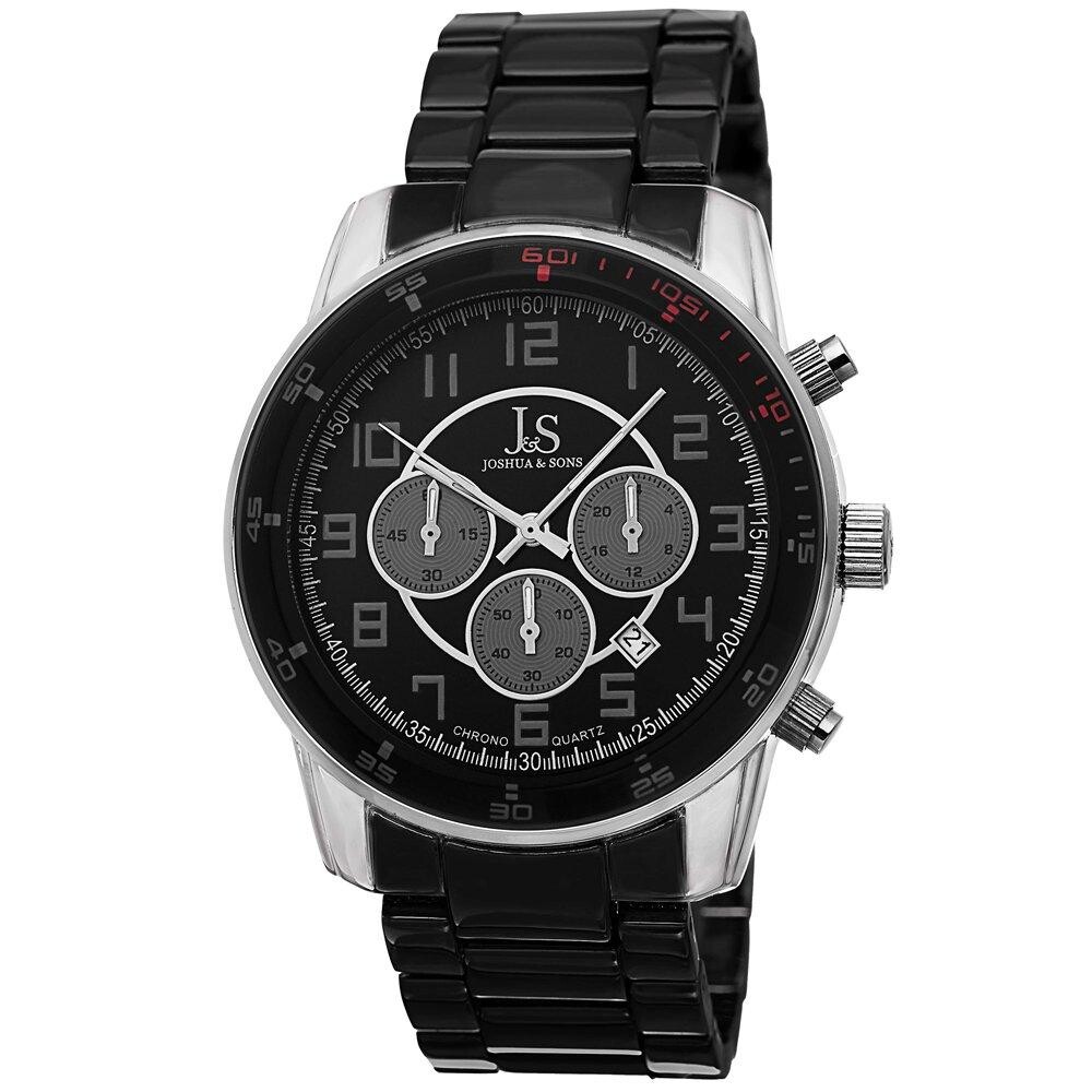 JS67 Повседневные часы в круглом корпусе Joshua&Sons, серый
JS67 Повседневные часы в круглом корпусе Joshua&Sons, серый