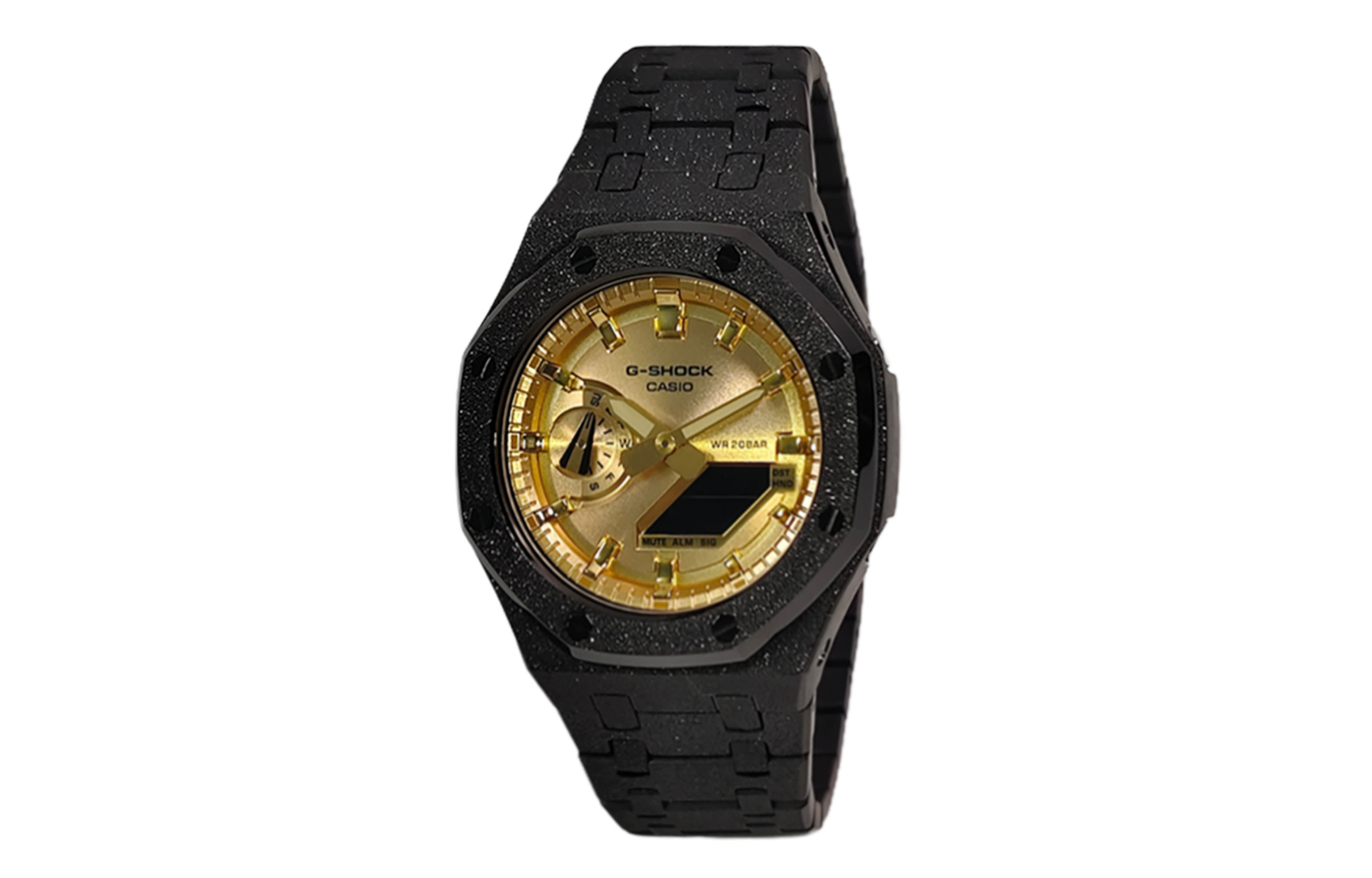 CASIO Часы Retrofit Series GA2100 Collection Quartz Movement Stainless Steel Strap Watch Unisex Gold Dial
CASIO Часы Retrofit Series GA2100 Collection Quartz Movement Stainless Steel Strap Watch Unisex Gold Dial