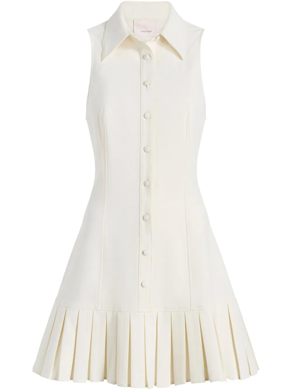 Платье мини со складками Cinq A Sept, белый
Платье мини со складками Cinq A Sept, белый