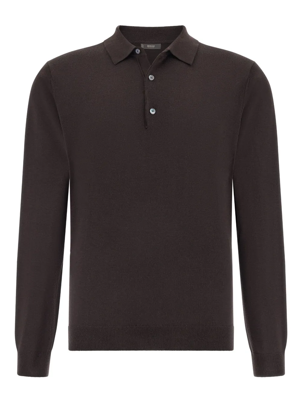 Рубашка поло с длинными рукавами Boggi Milano, коричневый
Рубашка поло с длинными рукавами Boggi Milano, коричневый