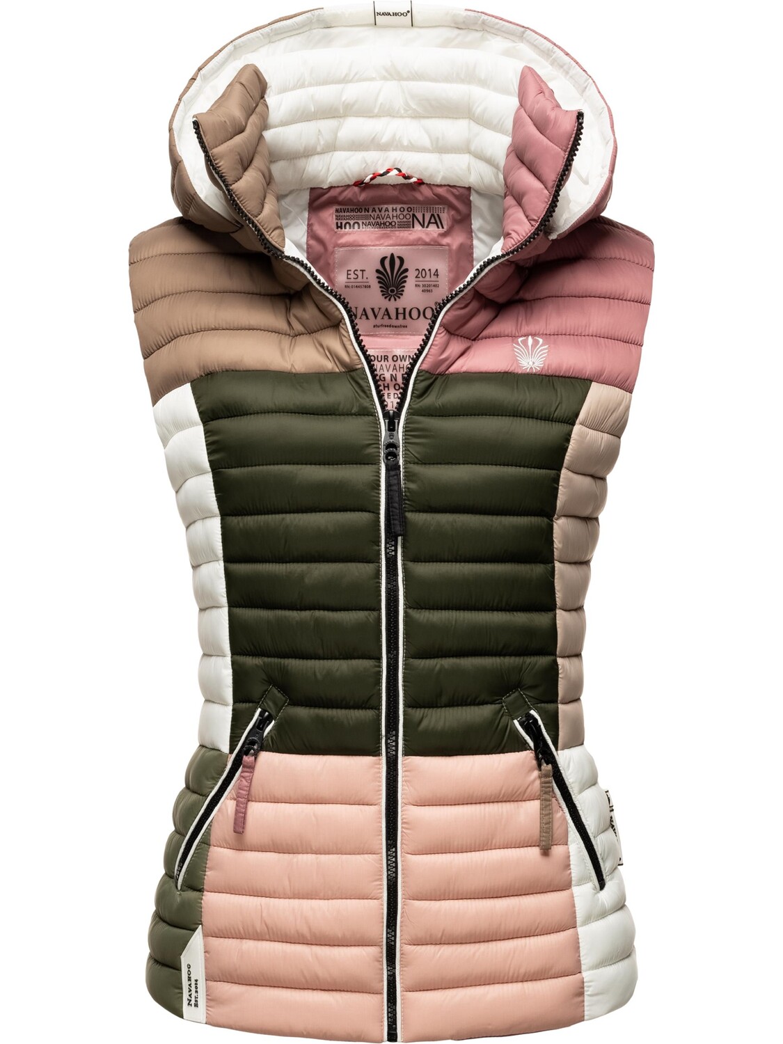 Утепленный жилет Navahoo Shadaa Multikulti, цвет Multicolour Naturals 
Утепленный жилет Navahoo Shadaa Multikulti, цвет Multicolour Naturals