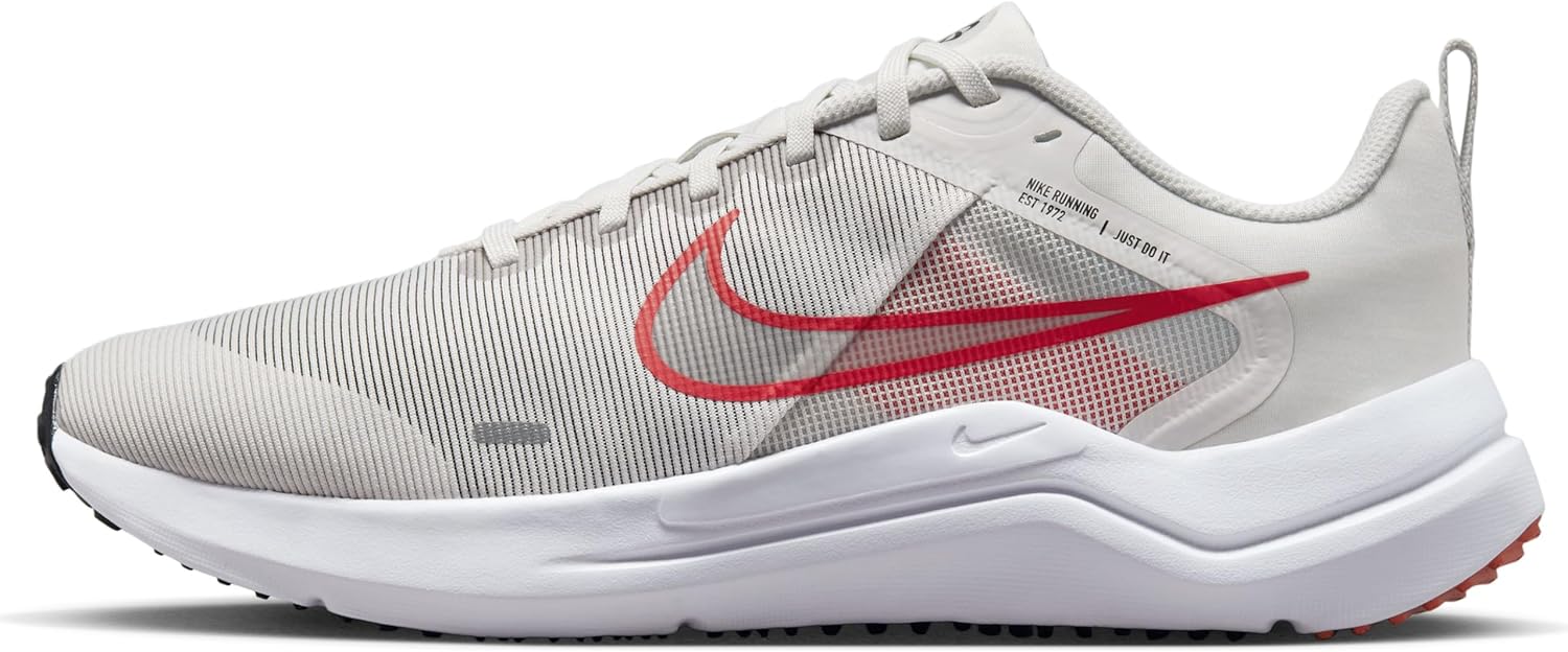Кроссовки Nike Downshifter для мужчин, Platinum Tint Lt Crimson Black White
Кроссовки Nike Downshifter для мужчин, Platinum Tint Lt Crimson Black White