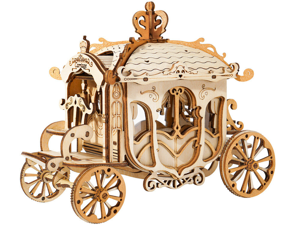 ROBOTIME Деревянный 3D-пазл - Карета Nice Idea 
ROBOTIME Деревянный 3D-пазл - Карета Nice Idea