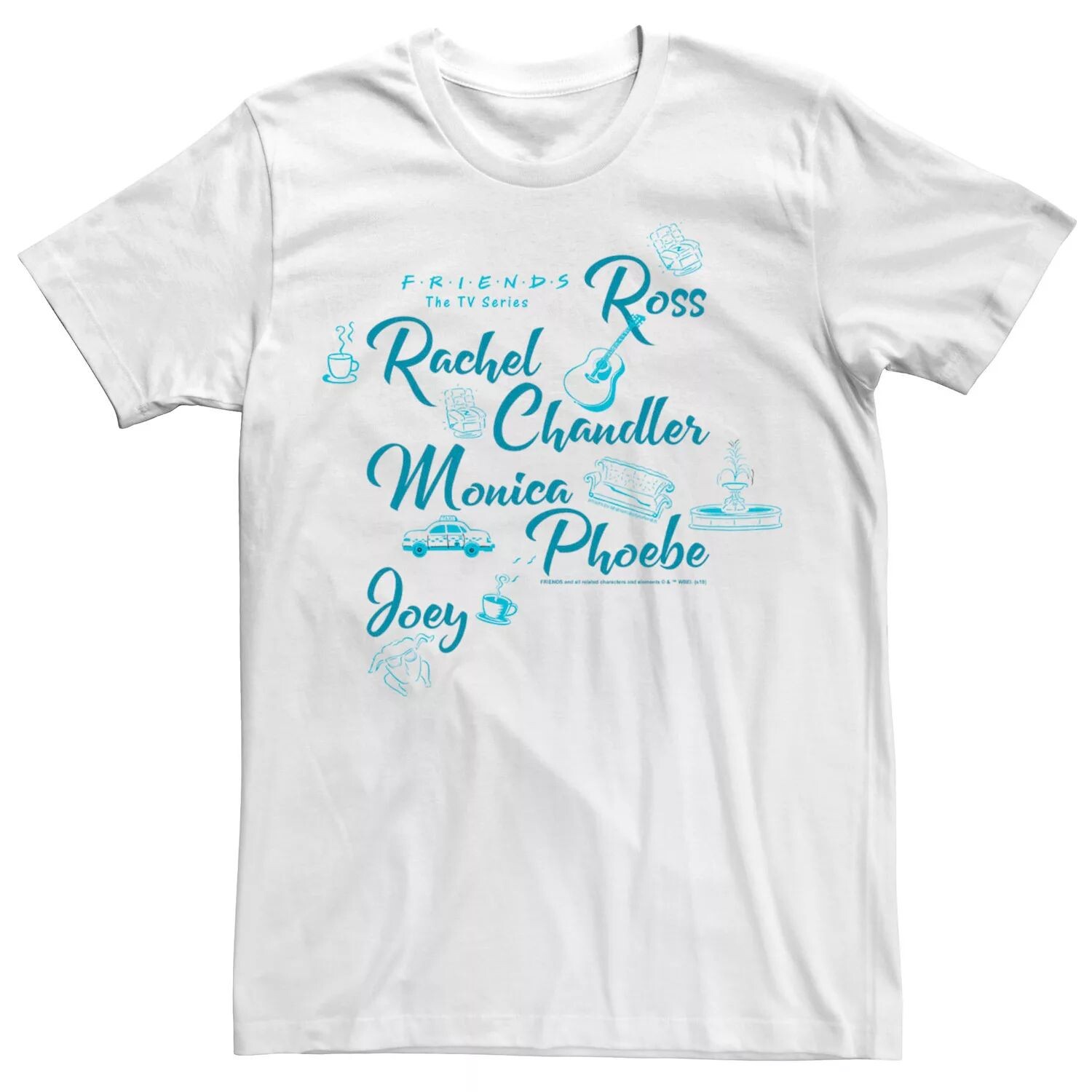 Мужская футболка с коллажем «Имена друзей» Licensed Character
Мужская футболка с коллажем «Имена друзей» Licensed Character