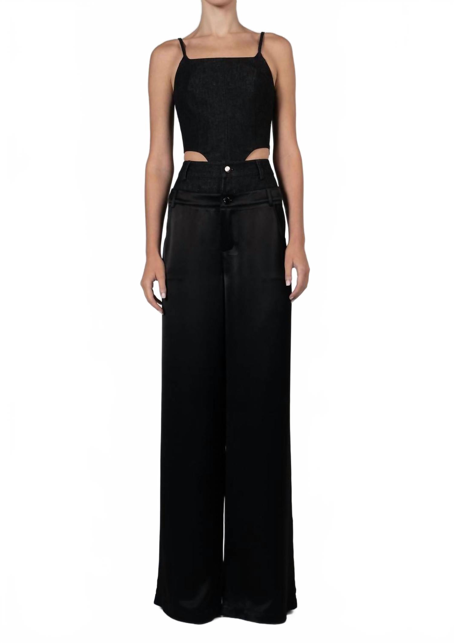 Кроп-топ Hunter черный NONCHALANTLABEL
Кроп-топ Hunter черный NONCHALANTLABEL