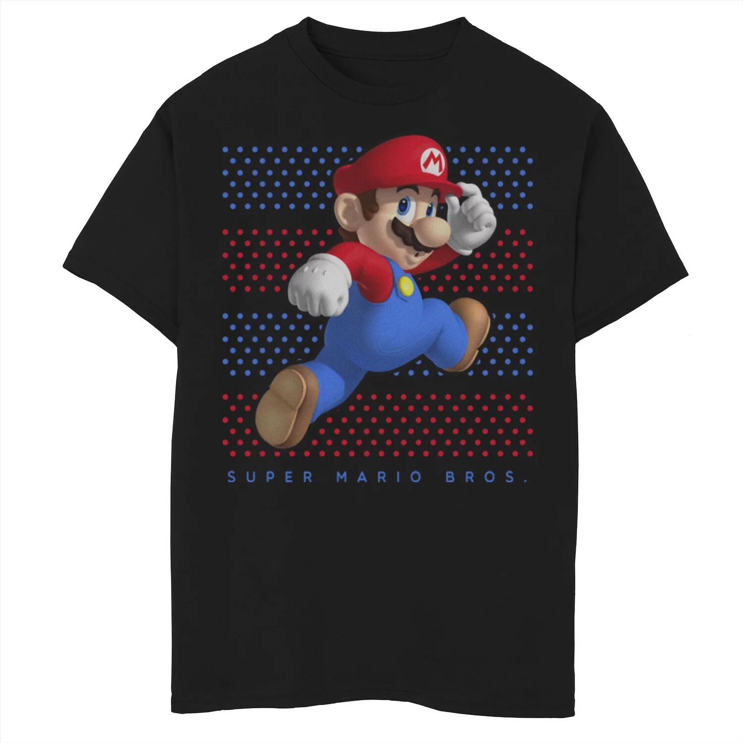 Футболка в горошек с рисунком Super Mario Running для мальчиков 8–20 лет Licensed Character
Футболка в горошек с рисунком Super Mario Running для мальчиков 8–20 лет Licensed Character