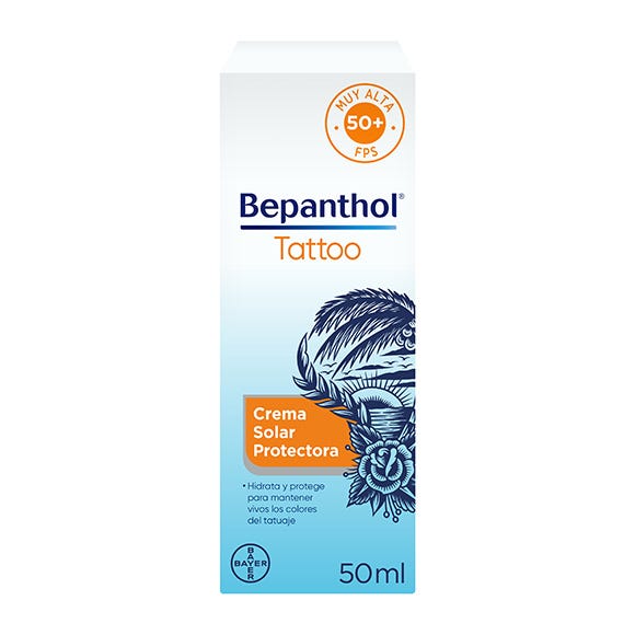 Солнцезащитный крем для татуированной кожи BEPANTHOL Crema Tattoo SPF50, 50 мл
Солнцезащитный крем для татуированной кожи BEPANTHOL Crema Tattoo SPF50, 50 мл