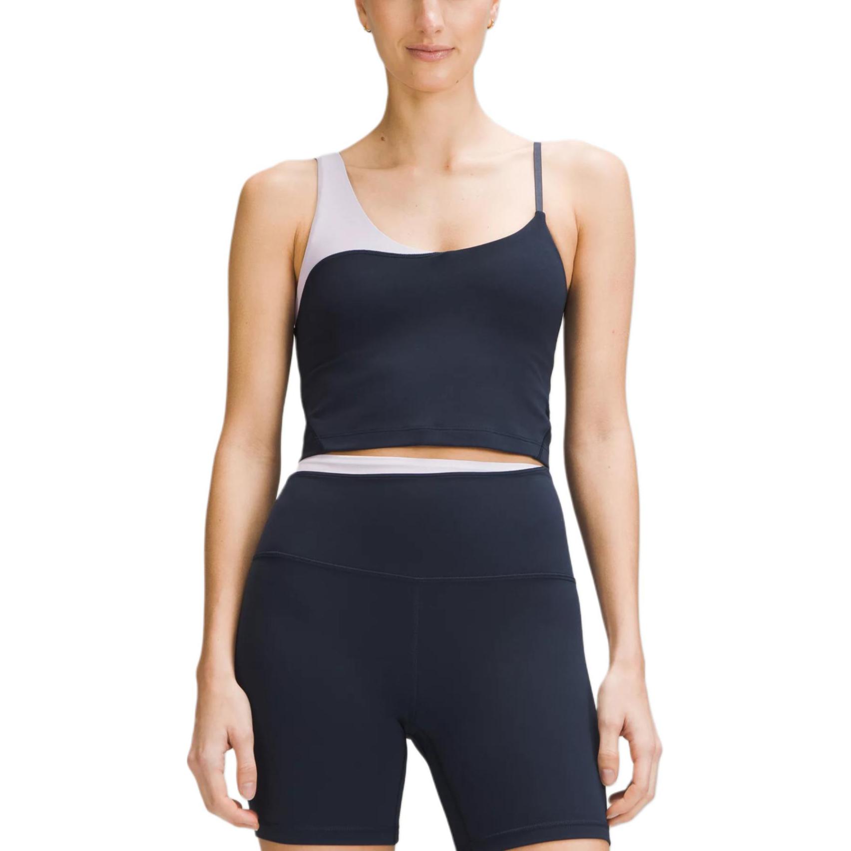 Топ Align Lululemon, синий/сиреневый
Топ Align Lululemon, синий/сиреневый