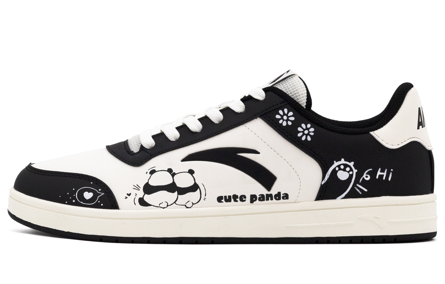 ANTA Классические мужские скейтерские кросовки низкие из синтетической кожи и текстиля, устойчивые к истиранию и скольжению, черно-белые
ANTA Классические мужские скейтерские кросовки низкие из синтетической кожи и текстиля, устойчивые к истиранию и скольжению, черно-белые