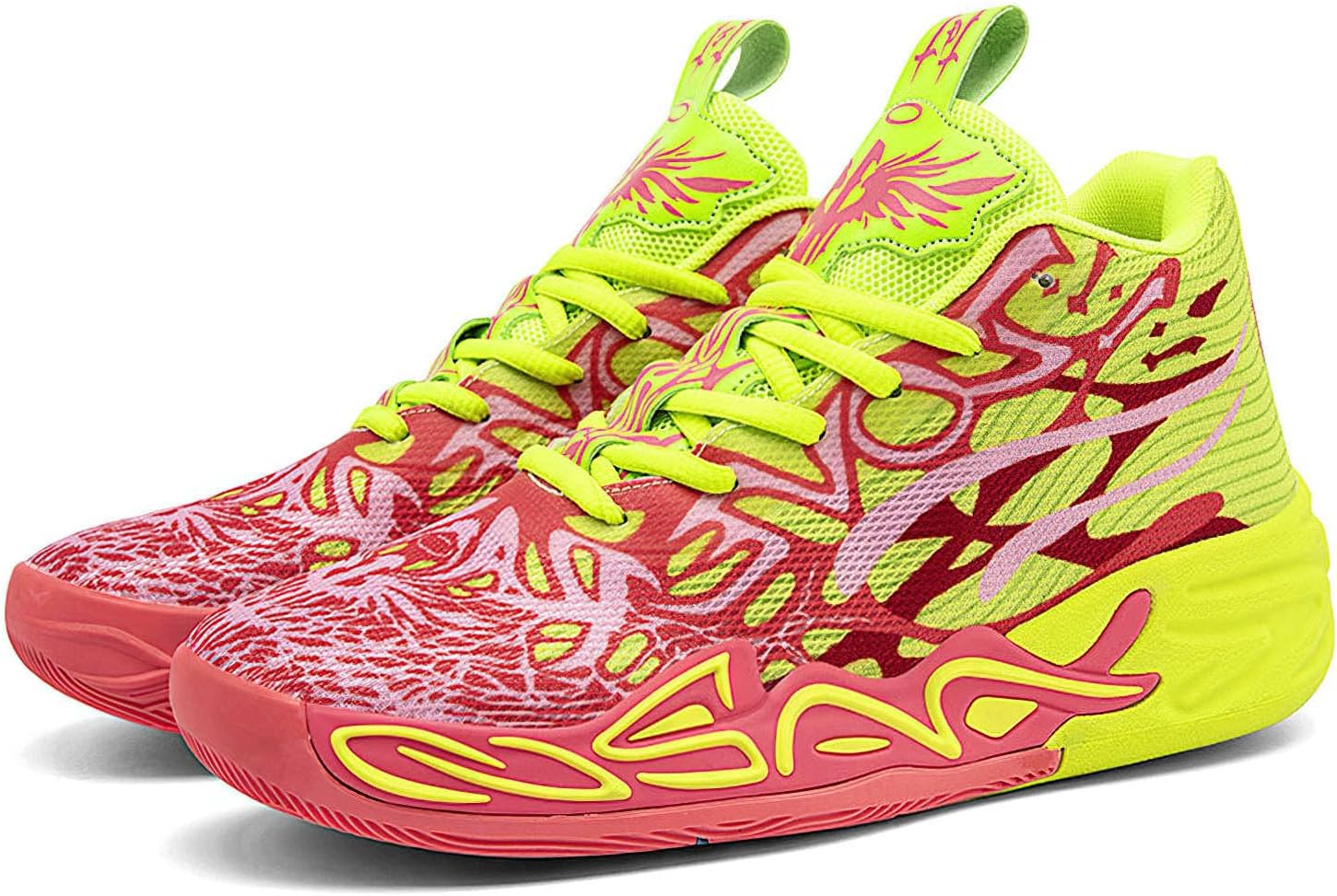 Высокие баскетбольные кроссовки Exusiai Mens, модные, дышащие, с нескользящей подошвой, для улицы, с удобной амортизацией, спортивные, желтый
Высокие баскетбольные кроссовки Exusiai Mens, модные, дышащие, с нескользящей подошвой, для улицы, с удобной амортизацией, спортивные, желтый