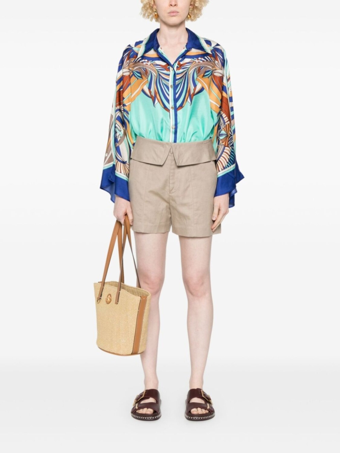 Блузка Camilla с широкими рукавами, синий
Блузка Camilla с широкими рукавами, синий