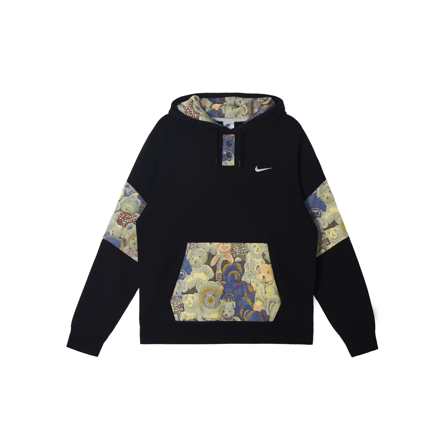 Nike Мужская толстовка с капюшоном, черная, средней толщины
Nike Мужская толстовка с капюшоном, черная, средней толщины