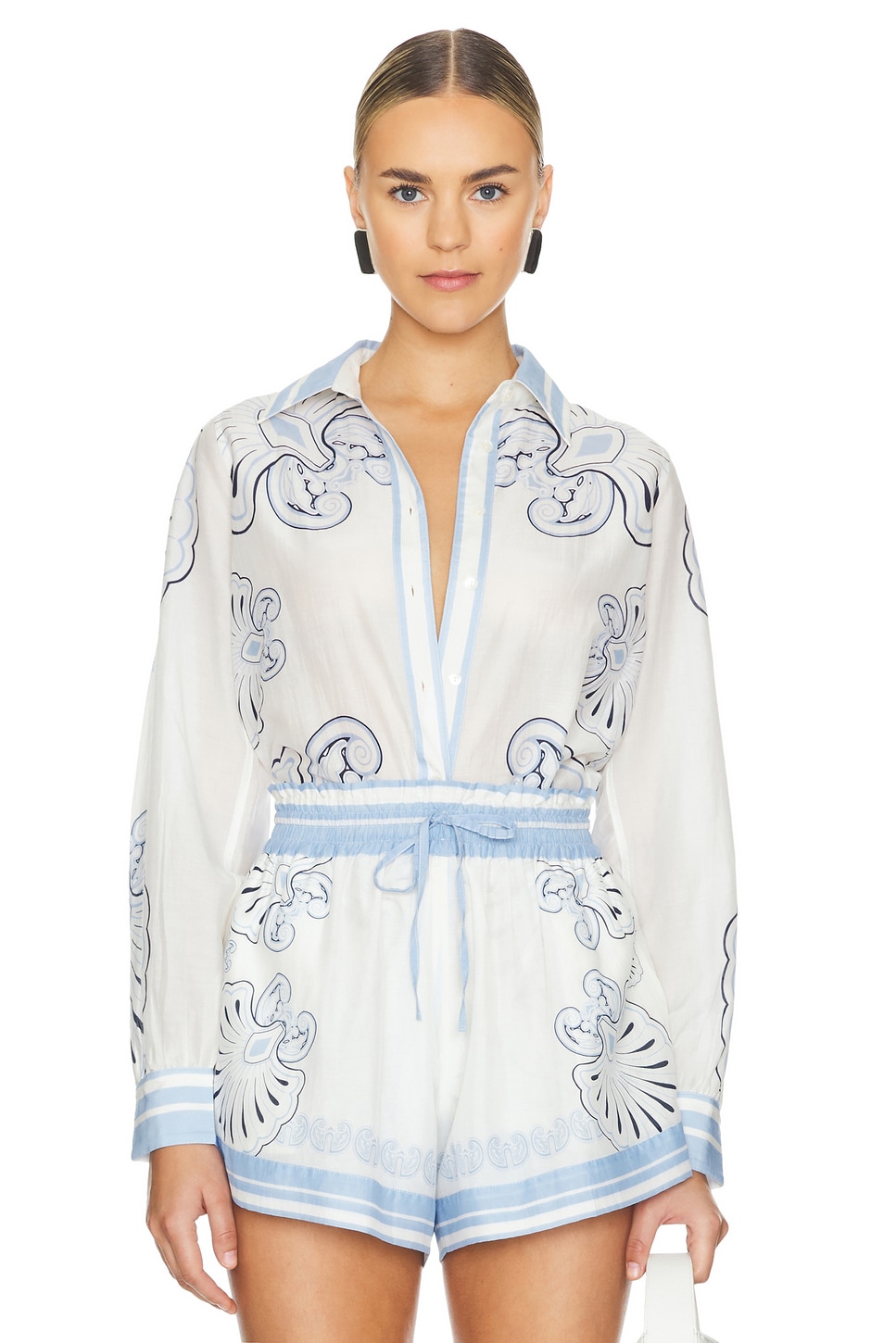 Рубашка ванессы Shani Shemer, голубой
Рубашка ванессы Shani Shemer, голубой