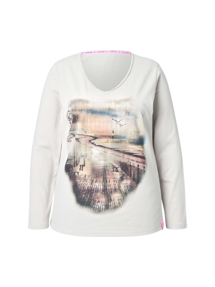 Рубашка серо-бежевого цвета LAURASØN
Рубашка серо-бежевого цвета LAURASØN