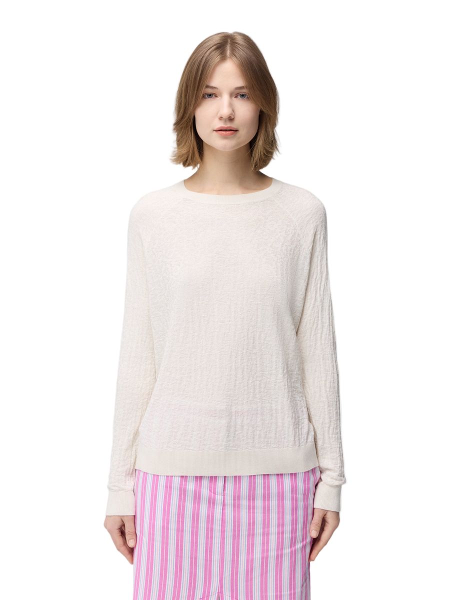 Женский шелково-кашемировый фактурный свитер черного цвета Gobi Cashmere, White-snow white
Женский шелково-кашемировый фактурный свитер черного цвета Gobi Cashmere, White-snow white