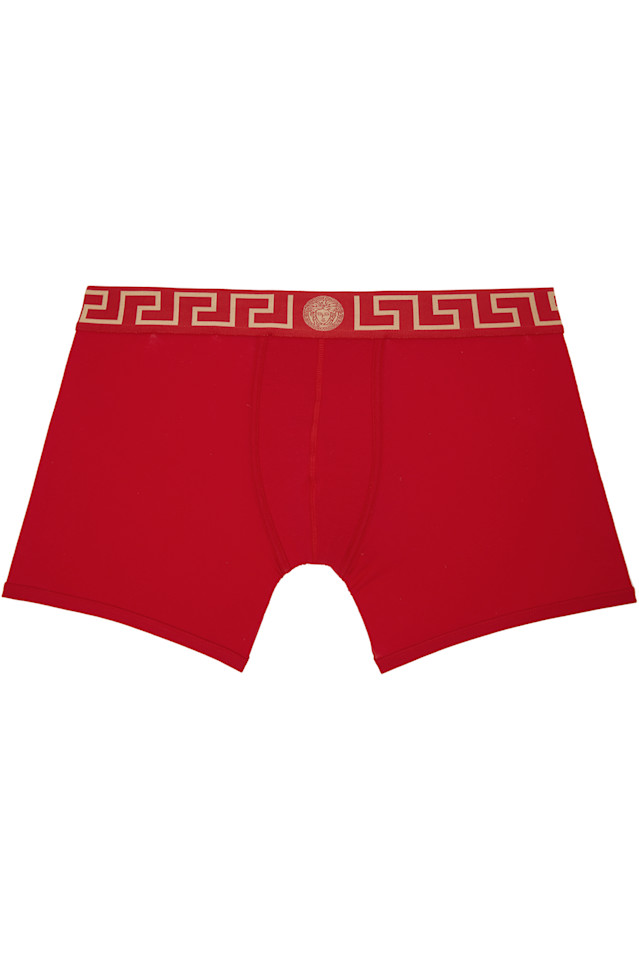 Грека бордер лонг боксеры Versace, красный
Грека бордер лонг боксеры Versace, красный