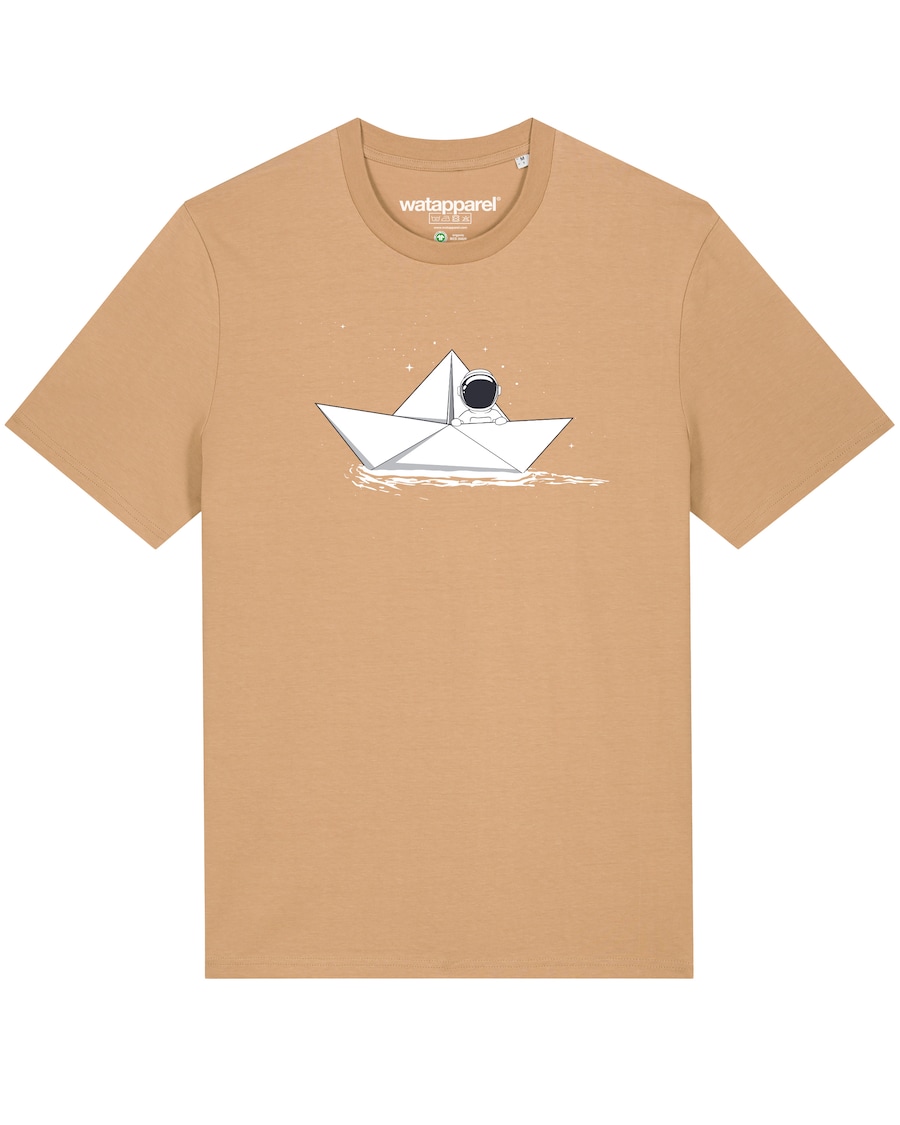 Рубашка Watapparel Astronaut in paper boat, бежевый
Рубашка Watapparel Astronaut in paper boat, бежевый