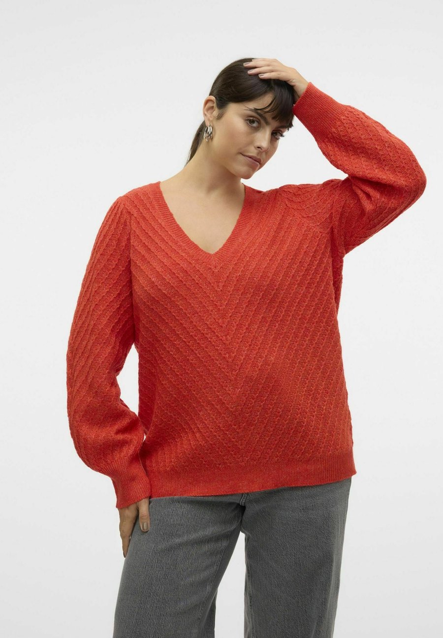 Джемпер Vero Moda Curve VMCSTINNA, Tomato/Red
Джемпер Vero Moda Curve VMCSTINNA, Tomato/Red