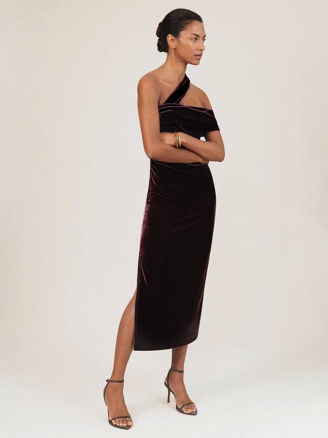 Платье миди Petite Dalia из бархата Reiss, Burgundy
Платье миди Petite Dalia из бархата Reiss, Burgundy