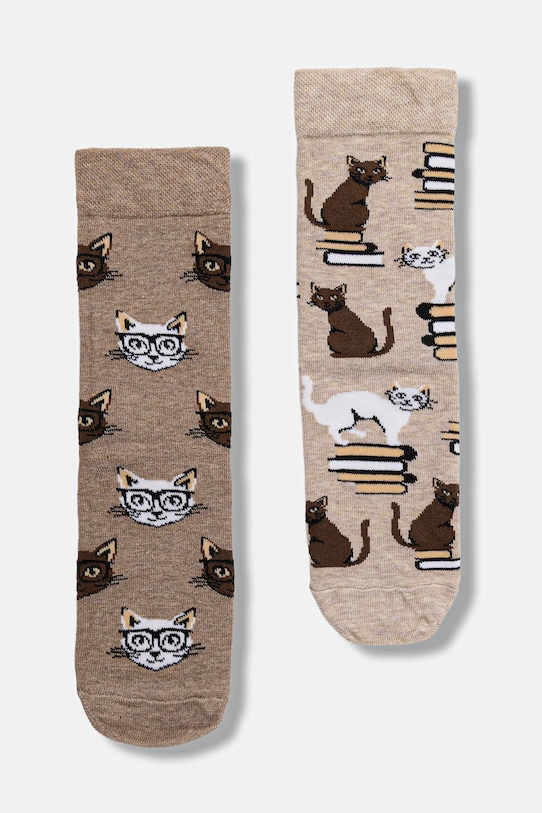 Хлопковые носки 2 пары Medicine, бежевый
Хлопковые носки 2 пары Medicine, бежевый