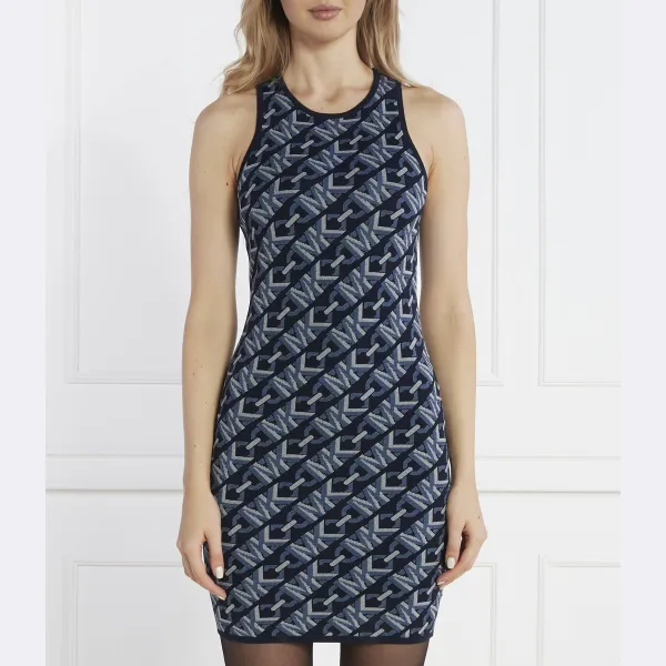 Платье Drs mk в горошек с логотипом Michael Kors, синий
Платье Drs mk в горошек с логотипом Michael Kors, синий