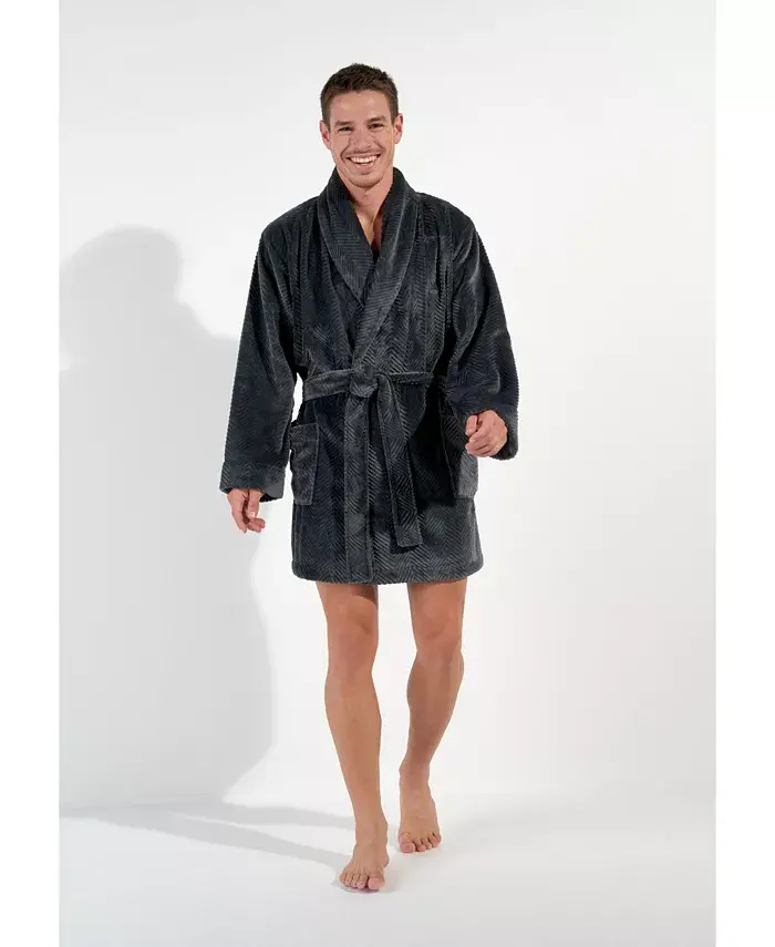 Мужской короткий халат Everest HOM USA, серый
Мужской короткий халат Everest HOM USA, серый