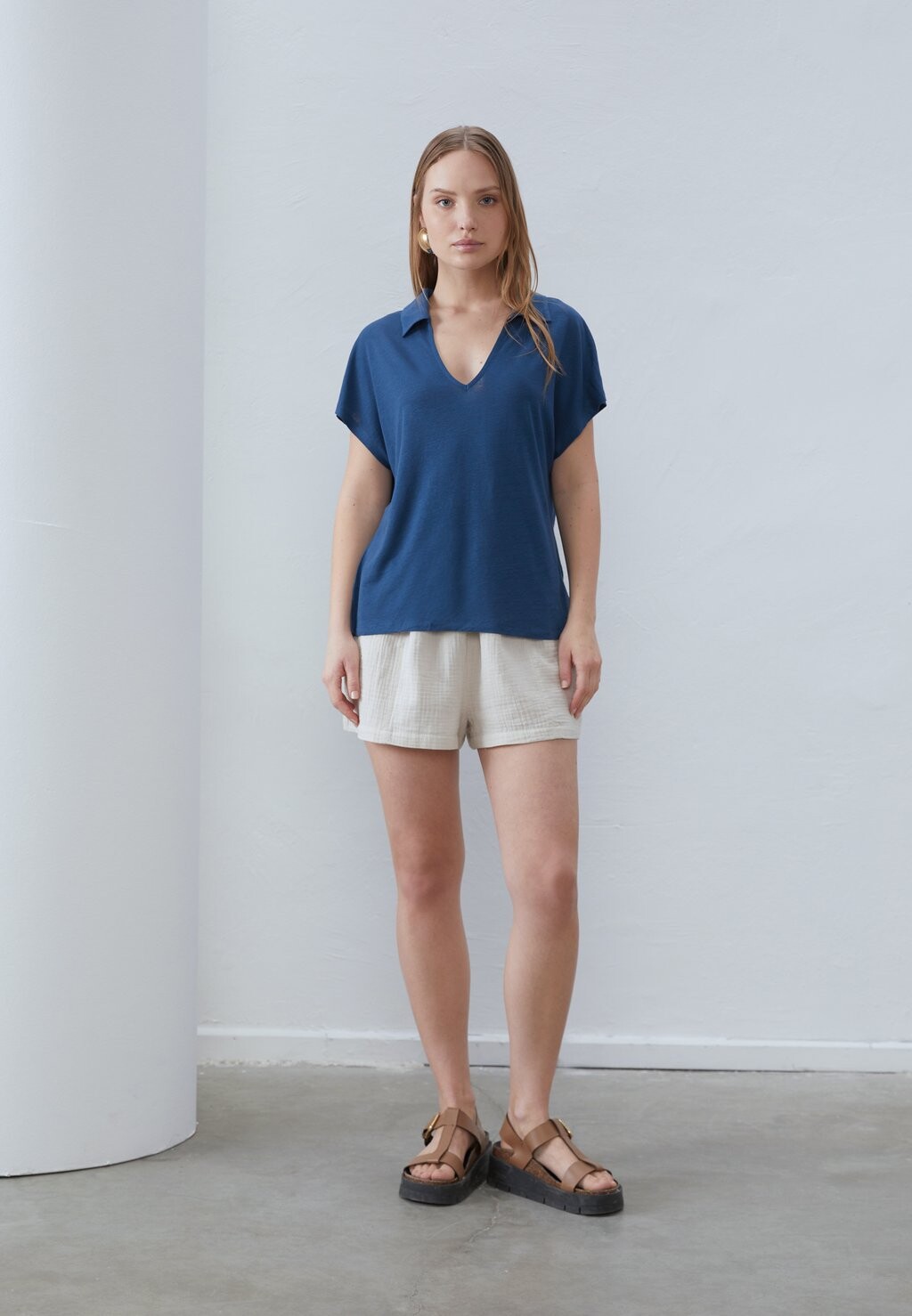 Рубашка поло LINEN BLEND Anna Field, темно-синий
Рубашка поло LINEN BLEND Anna Field, темно-синий