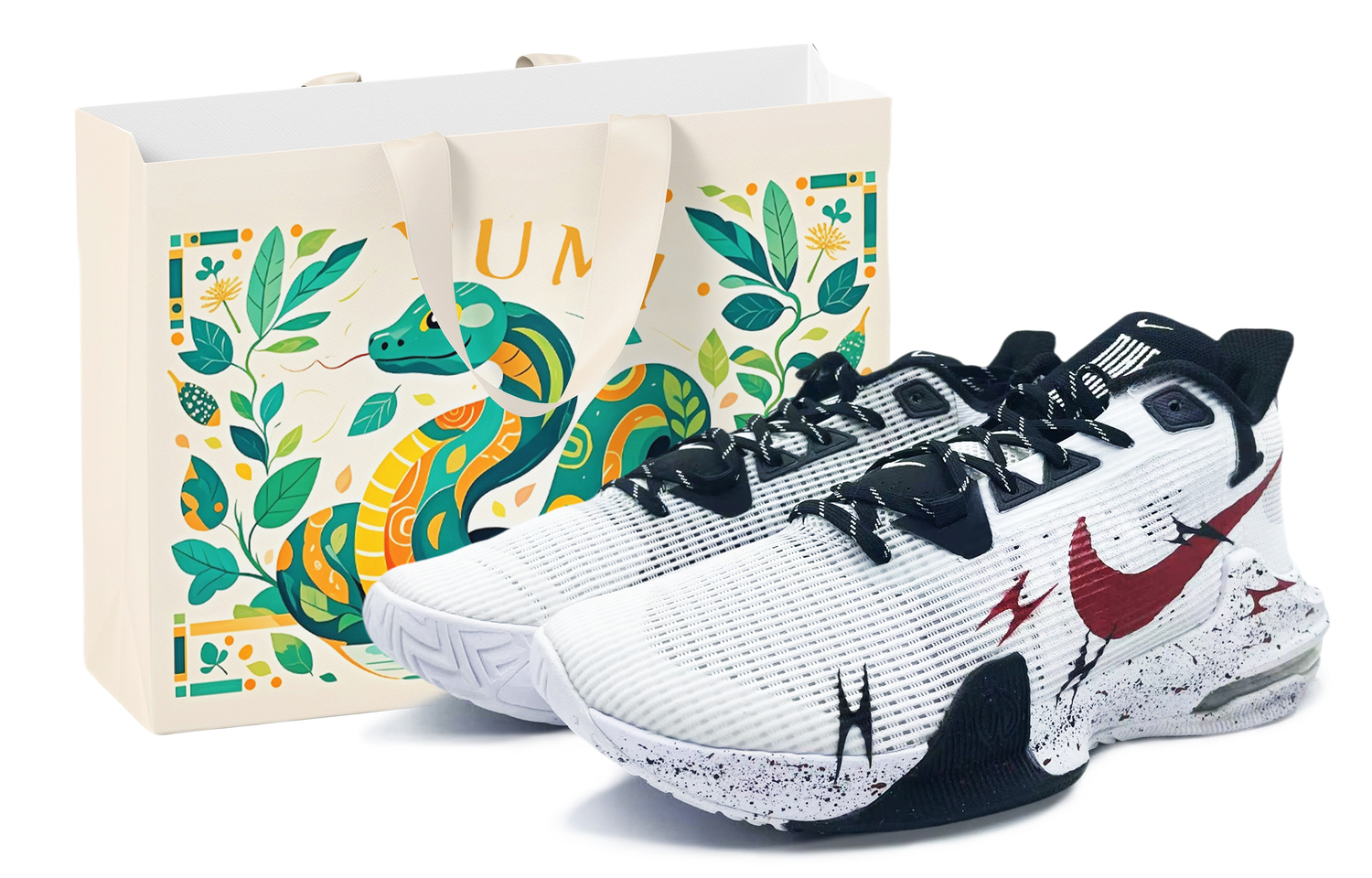 Nike Кроссовки баскетбольные мужские Air Max Impact 3 Cushioning Low top White Red
Nike Кроссовки баскетбольные мужские Air Max Impact 3 Cushioning Low top White Red