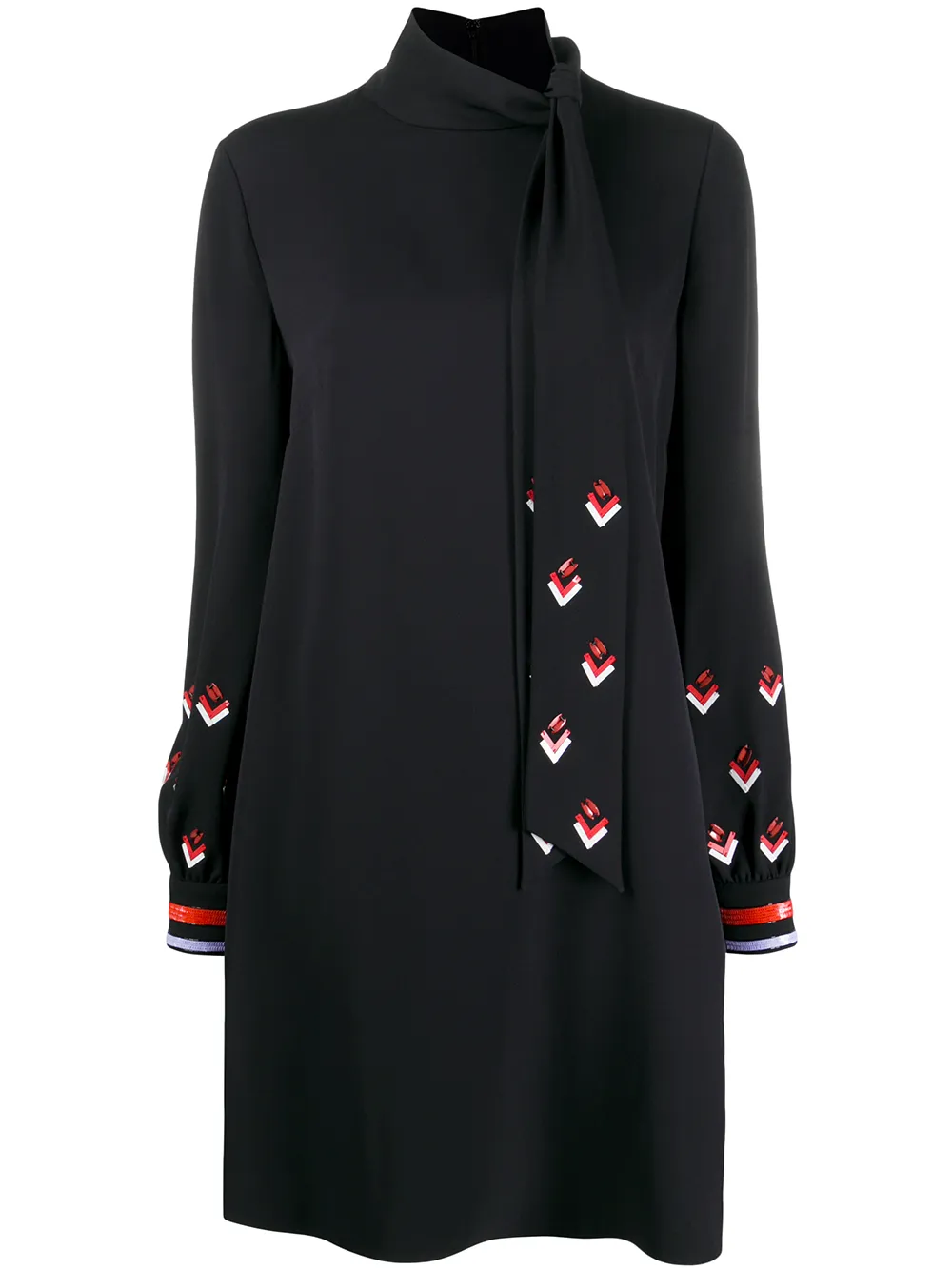 Платье с длинным рукавами и пайетками VALENTINO GARAVANI, черный
Платье с длинным рукавами и пайетками VALENTINO GARAVANI, черный