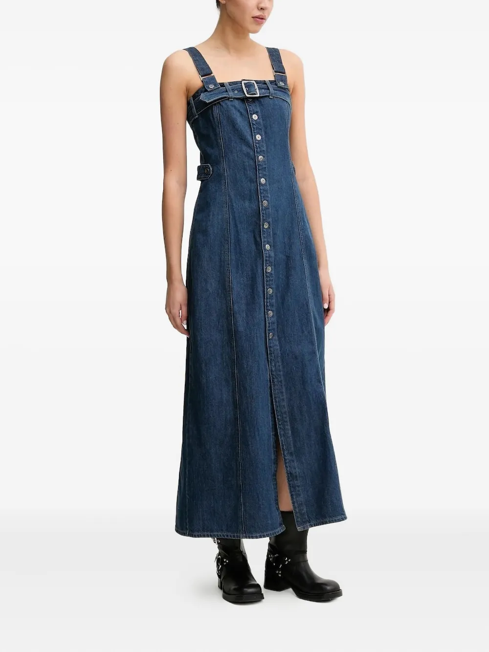 Платье миди с застежкой на пуговицы и пряжкой G-Star RAW, синий
Платье миди с застежкой на пуговицы и пряжкой G-Star RAW, синий